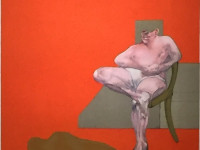 Francis Bacon, Irlanda 1909-1992. Sin titulo III,  litografía, 86 x 60 cms